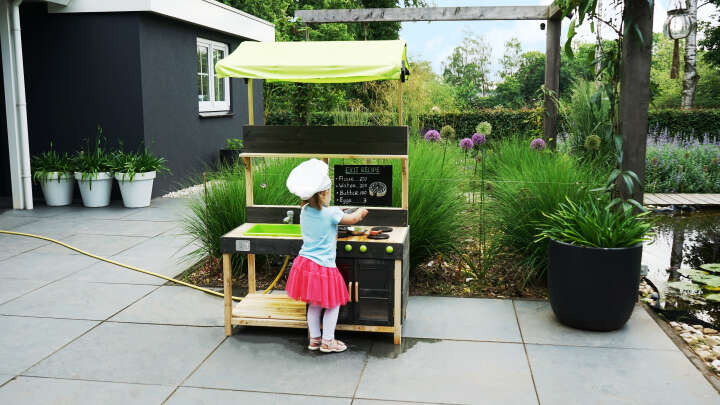 EXIT TOYS Outdoor-Spielküche Yummy 300 aus Holz